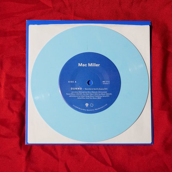 Mac Miller Spotify Singles Limited 7" Blue Vinyl - Picture 3 of 4